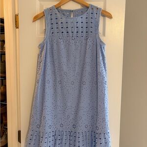 Periwinkle Eyelet Women’s Size 4 Dress